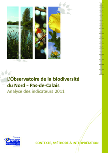 Couverture Synthèse 2011, État de la biodiversité en Nord - Pas-de-Calais