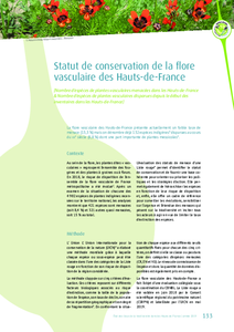 Statut de conservation de la flore vasculaire des Hauts-de-France