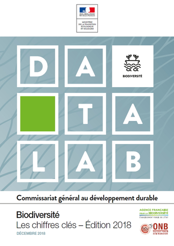 Couverture DataLab 2018 : biodiversité, les chiffres clés