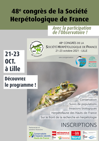 48e congrès annuel de la Société Herpétologique de France